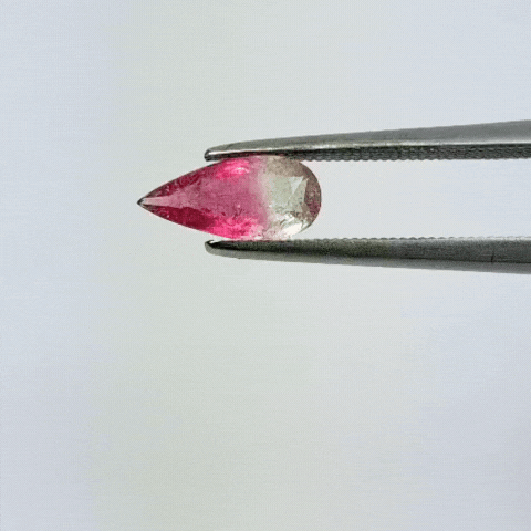 0.78ct Tourmaline Bicolor 10x5mm