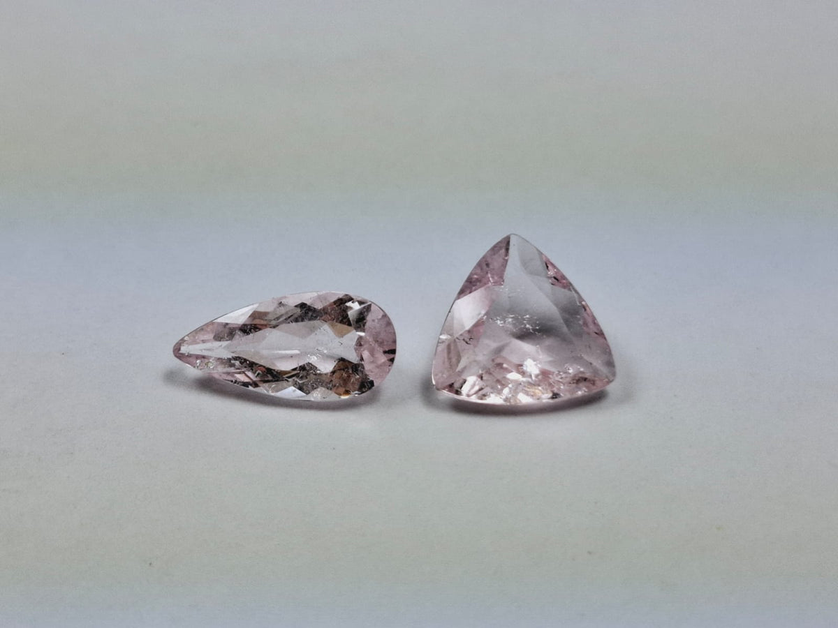 4.65ct Morganite 13x7mm 11mm