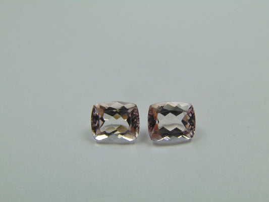 2.60ct Morganite Pair 7x5mm