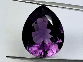 19.85ct Amethyst 21x17mm