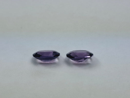 2.40ct Amethyst Pair 9x7mm
