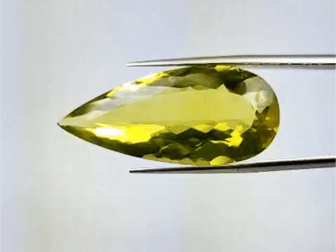 27ct Green Gold 37x16mm