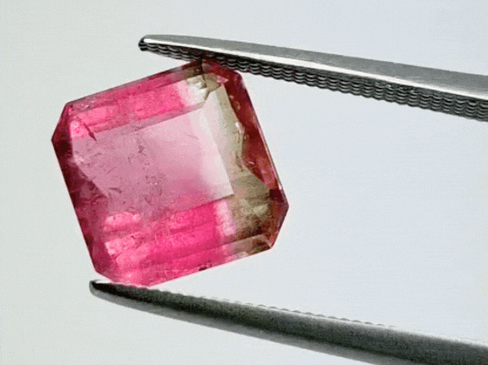 3.40ct Tourmaline Bicolor 9mm