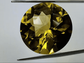 34.20ct Citrine 22mm