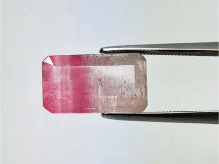4.35ct Tourmaline Bicolor 13x8mm