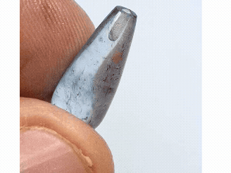 5.45ct Aquamarine Cabochon 17x7mm