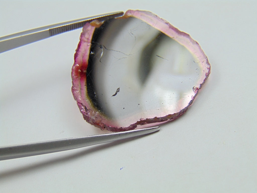 35.10ct Watermelon Tourmaline 31x30mm
