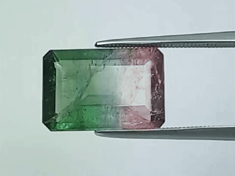 7.59ct Tourmaline Bicolor 15x11mm