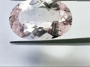 8.80ct Morganite Pink 18x12mm