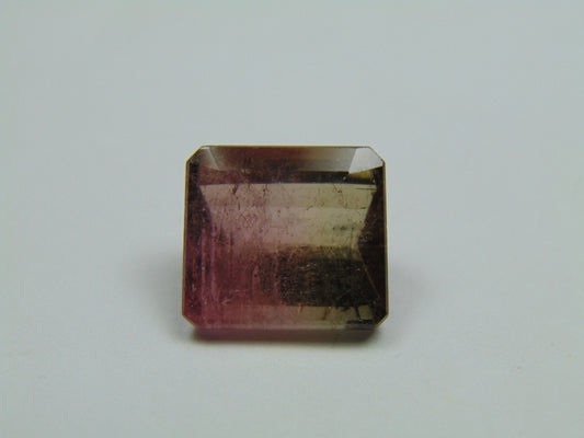 11.90ct Tourmaline Bicolor 13x12mm