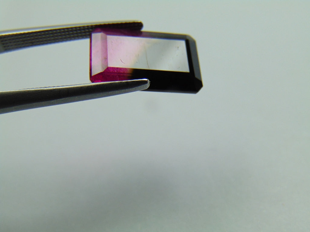 6.30ct Tourmaline Bicolor 13x8.5mm