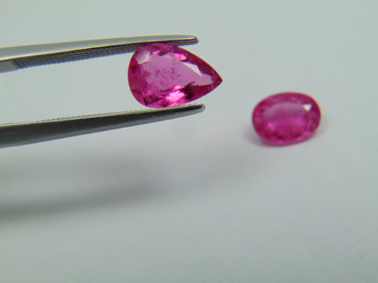 2.24ct Tourmaline 9x6mm 7.5x5mm