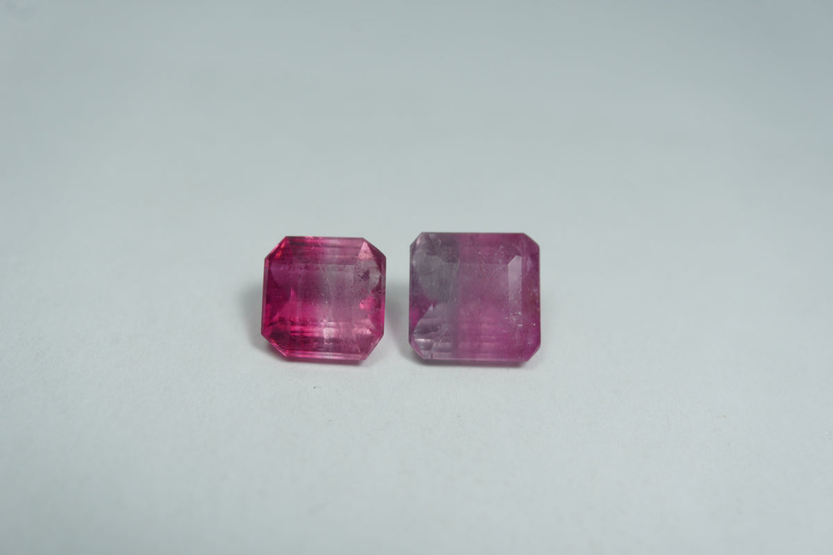 2.88ct Tourmaline bicolor 7mm / 6mm