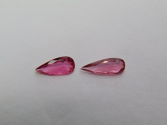 1.57ct Tourmaline 11x5mm 12x4mm