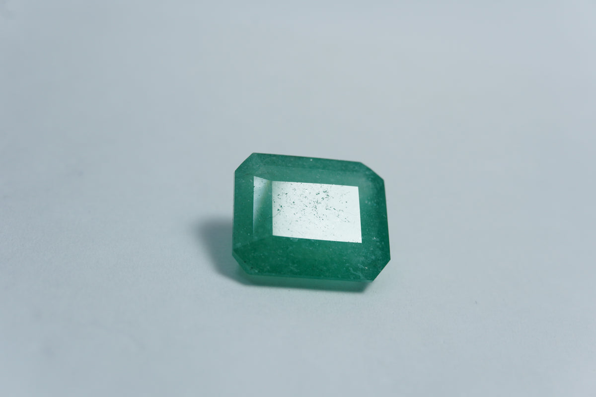 7.65ct Emerald 13x11mm