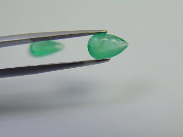2.50ct Emerald 12x6mm 9x6mm
