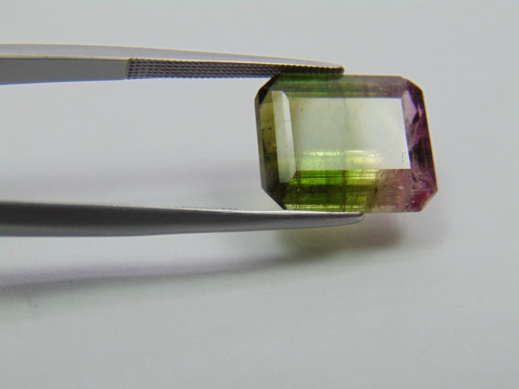 10.68ct Tourmaline Bicolor 15x12mm