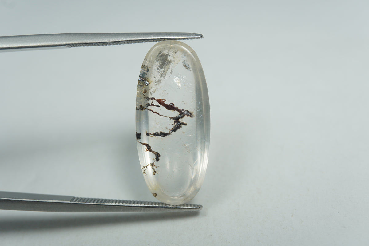 11.08ct Dendrite cabochon 24x10mm