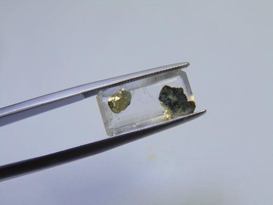 3.95ct Quartz Pyrite 15x8mm