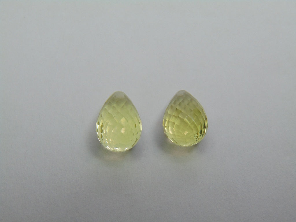 9.20ct Green Gold 11x8mm