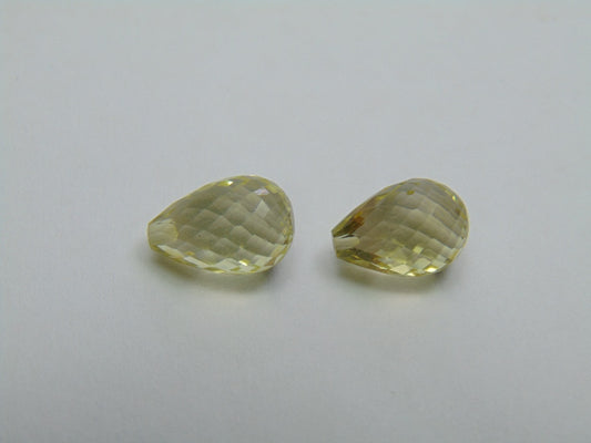 9.20ct Green Gold 11x8mm