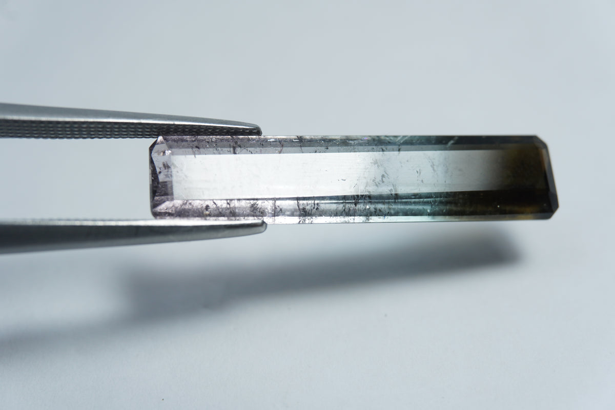 6.20ct Tourmaline bicolor 29x6mm