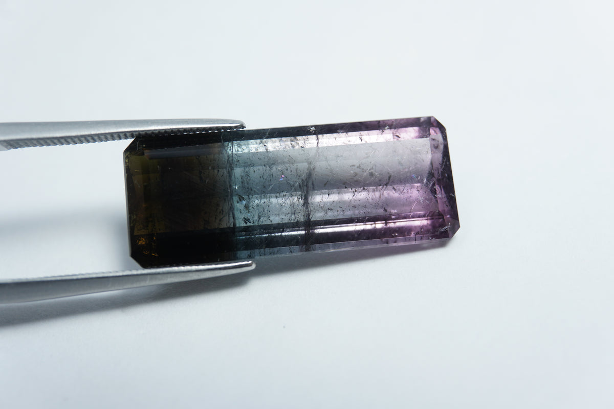 16.80ct Tourmaline bicolor 27x20mm