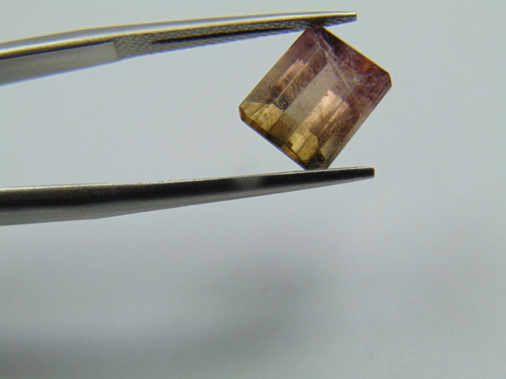 2.90ct Tourmaline Bicolor 9x7mm