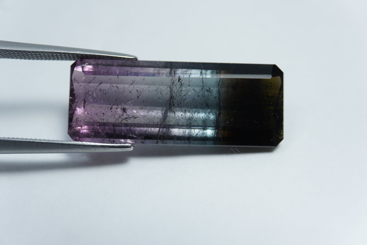 16.80ct Tourmaline bicolor 27x20mm