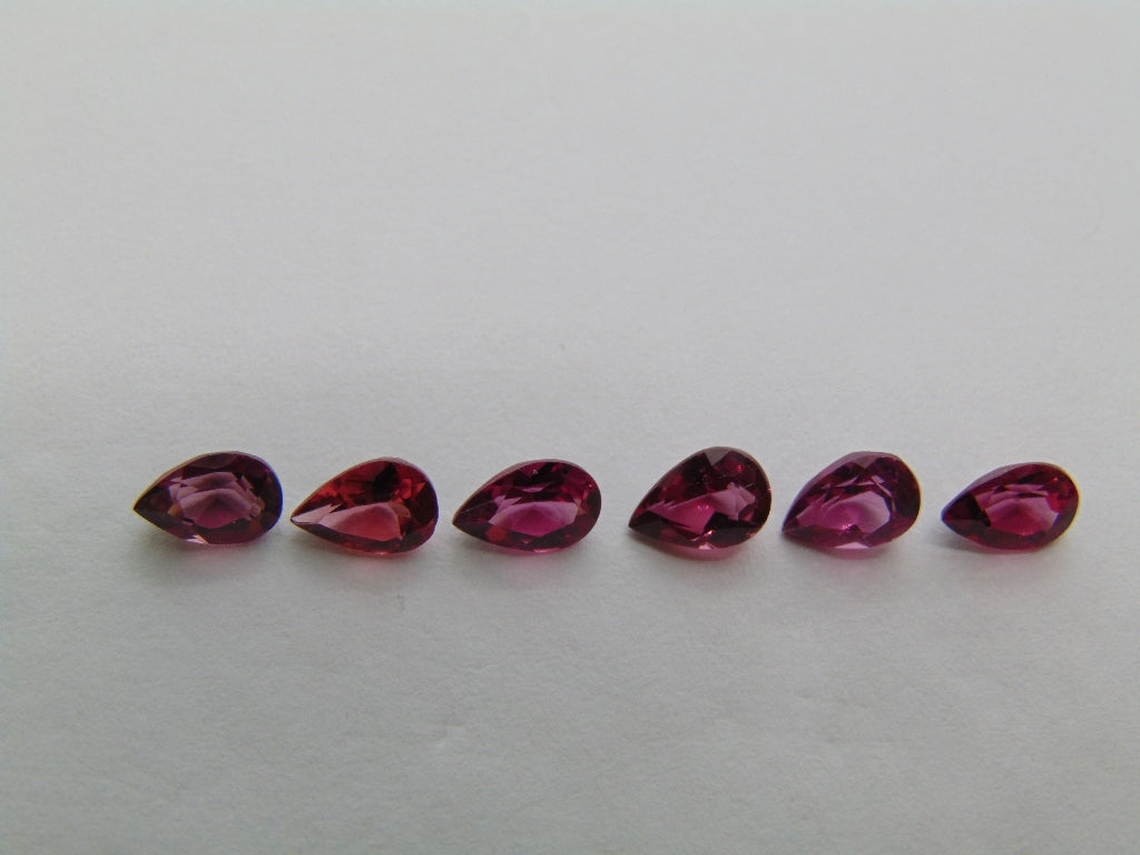 3.02ct Rhodonite Calibrated 6x4mm