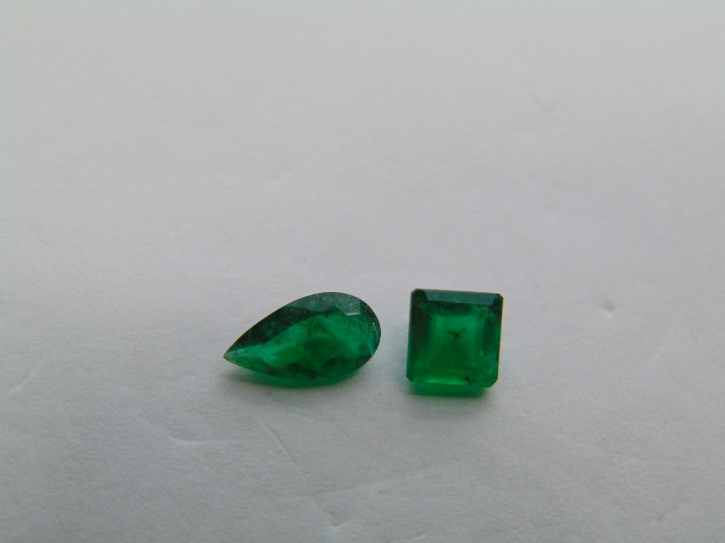 1.05ct Emerald 8x4mm 5mm