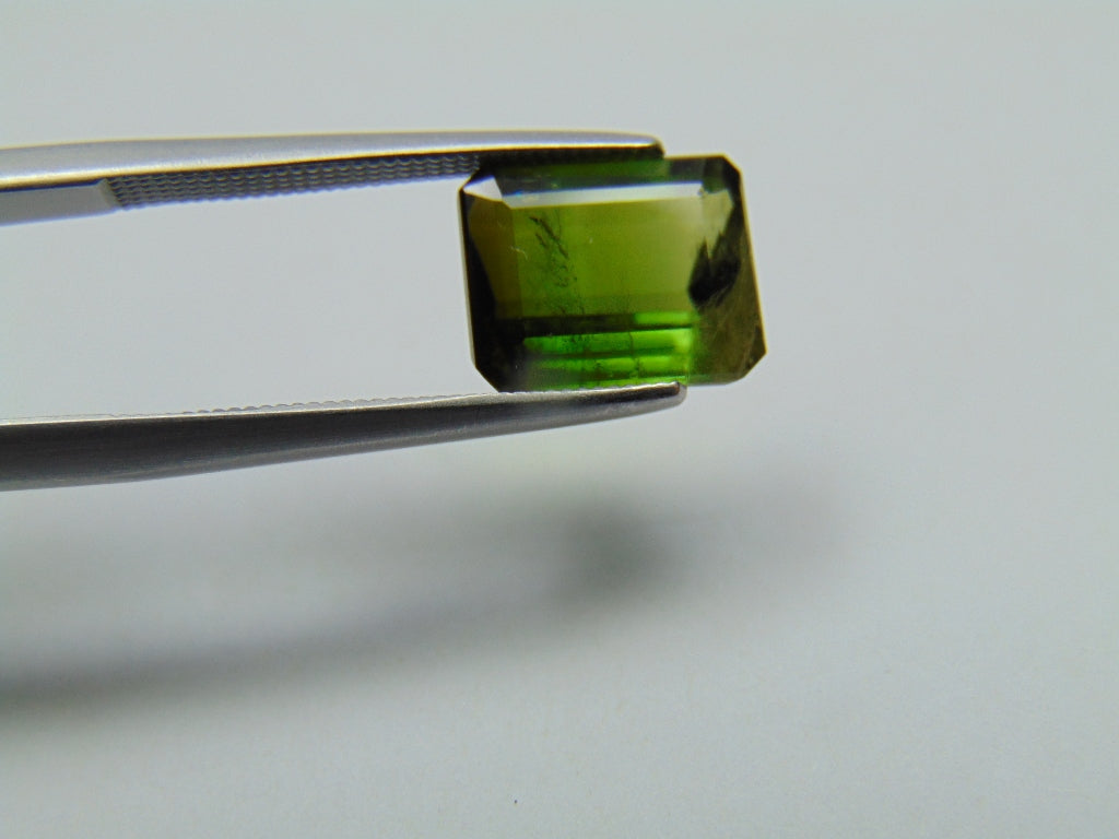 3.50ct Tourmaline Bicolor 10x8mm