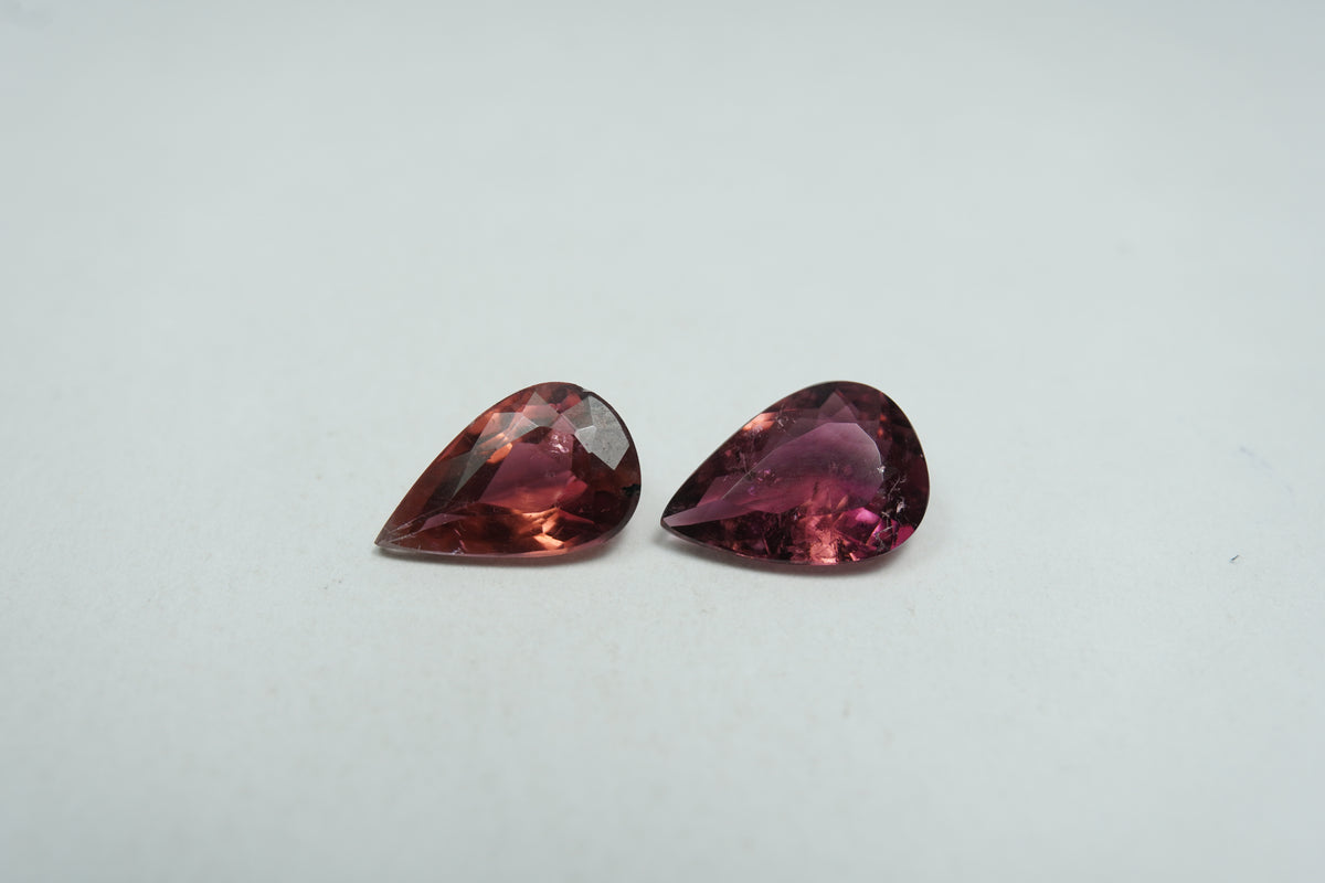 2.57ct Rubellite 10x6mm / 9.5x6.5mm
