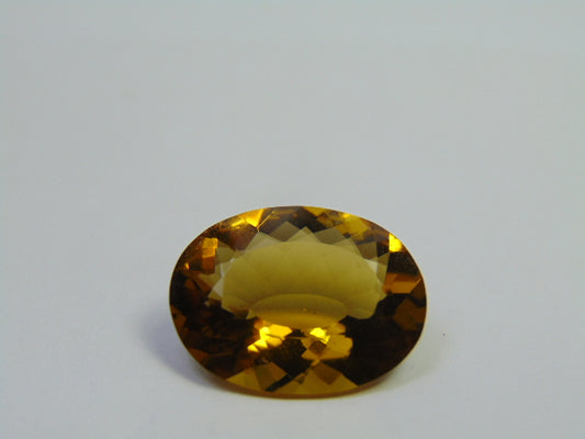 14ct Citrine 20x15mm