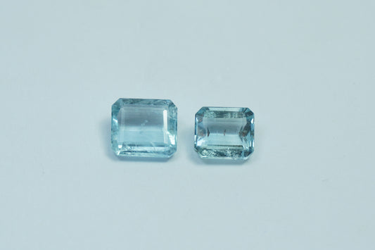 4ct Aquamarine 9x8mm 8x7mm