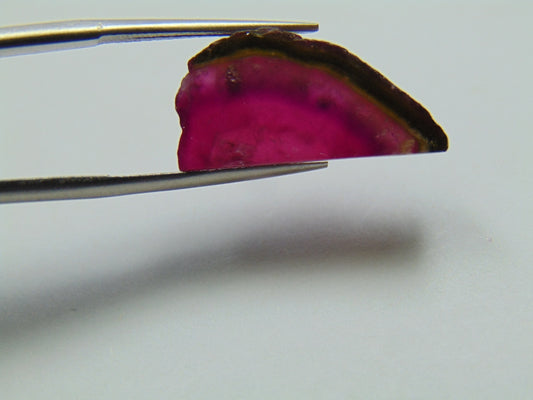 11.85ct Watermelon Tourmaline Rustic 21x10mm