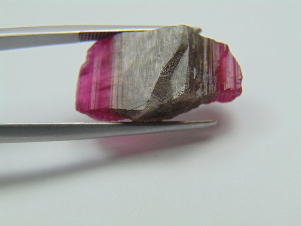 18.10ct Tourmaline Bicolor Piece 25x12mm