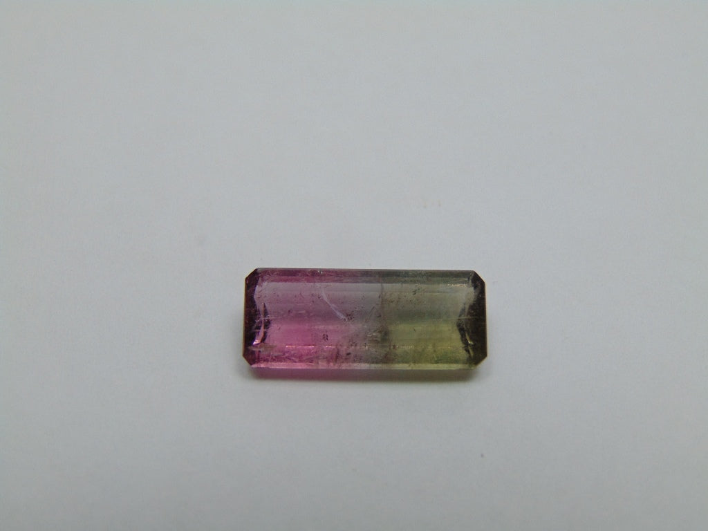 5.70ct Tourmaline Bicolor 18x12mm