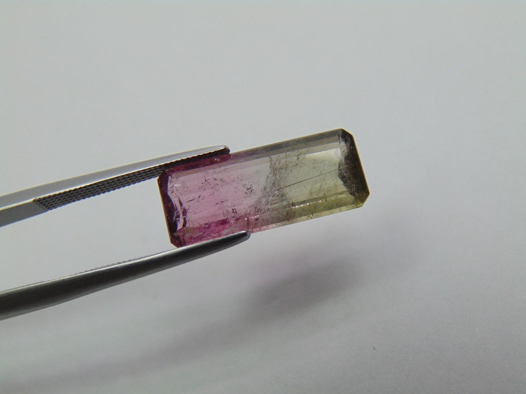5.70ct Tourmaline Bicolor 18x12mm