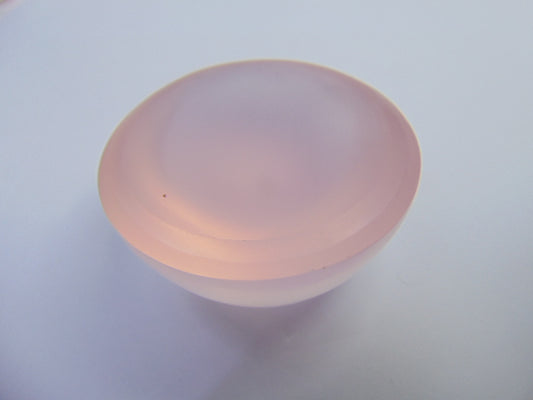 439ct Quartz Rose Cabochon 47mm