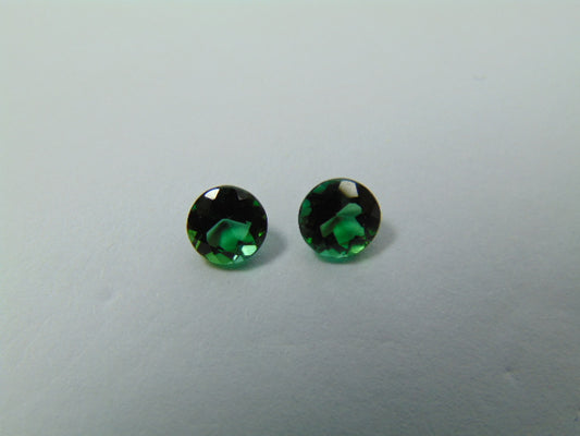 1.08ct Tourmaline Pair 5mm