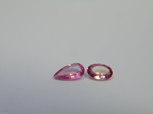 1.80ct Tourmaline Pink 9x5mm 8x5mm