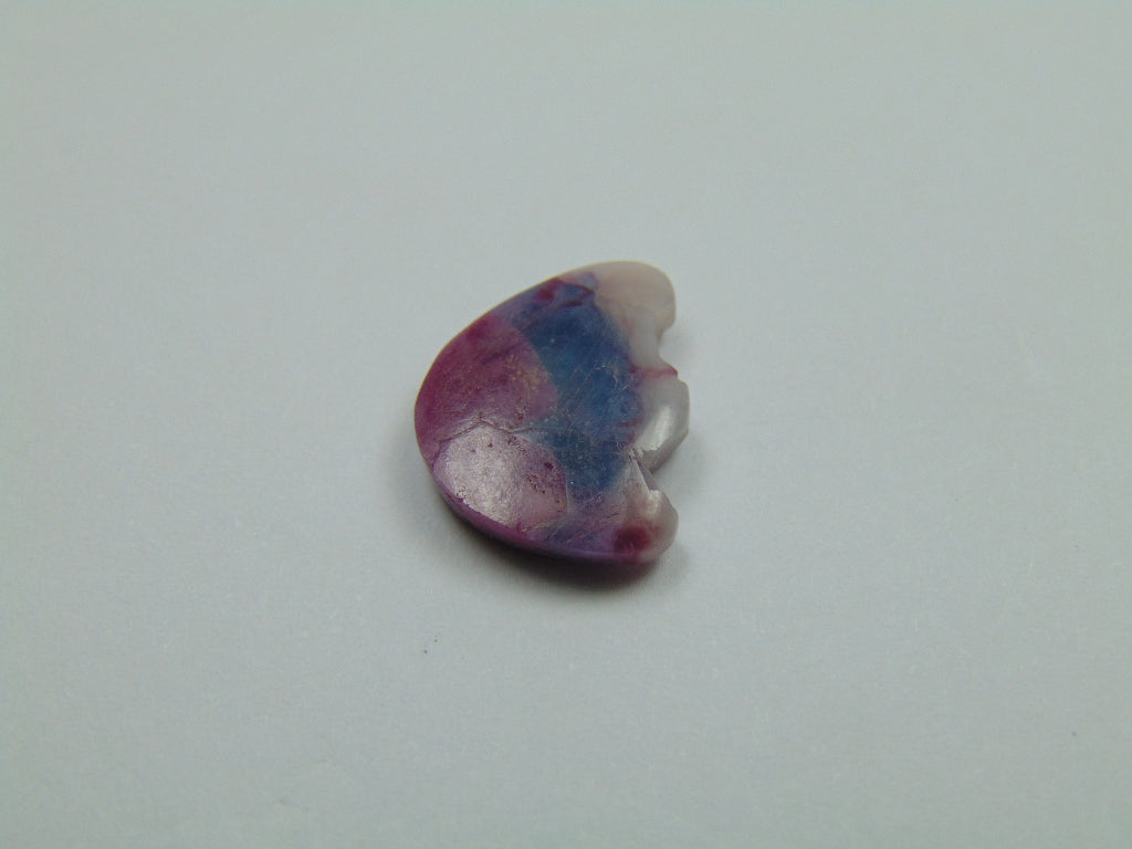 6.75ct Tourmaline bicolor 15x12mm