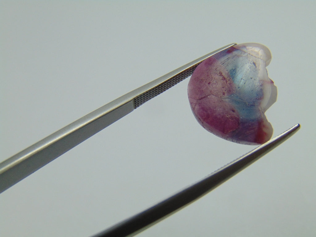 6.75ct Tourmaline bicolor 15x12mm