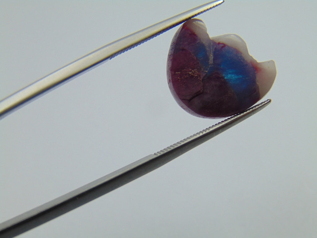6.75ct Tourmaline bicolor 15x12mm