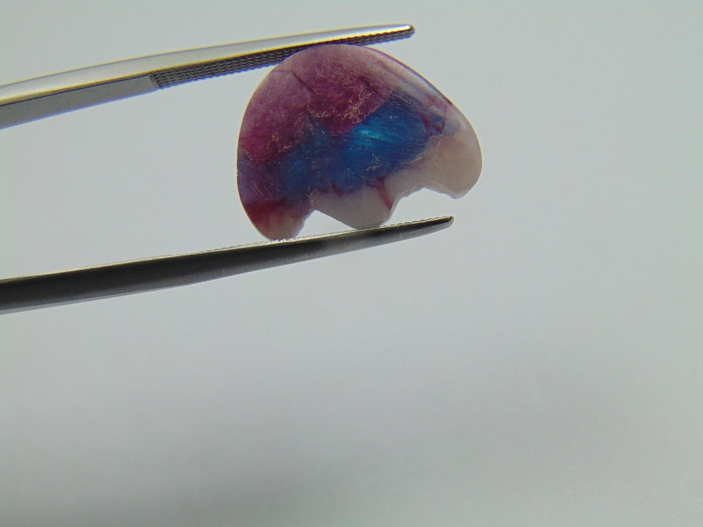 6.75ct Tourmaline bicolor 15x12mm
