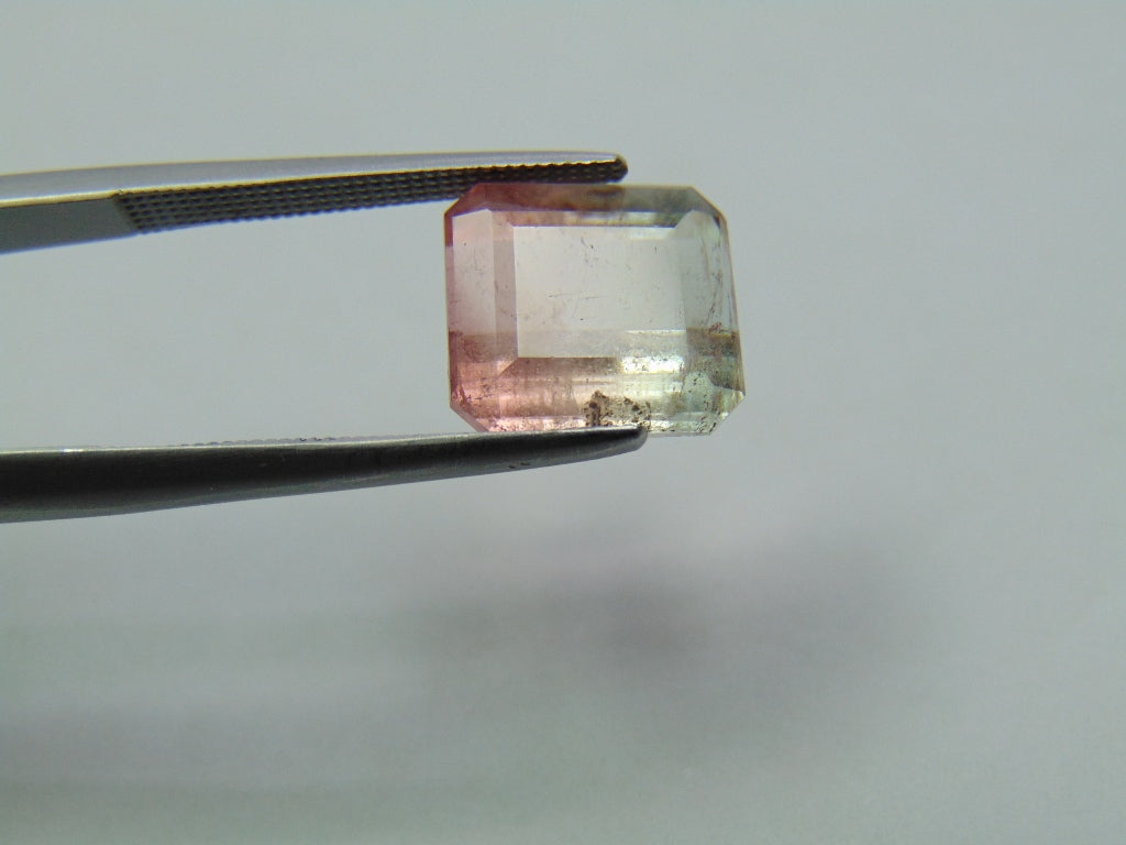 5.20ct Tourmaline bicolor 10x9mm