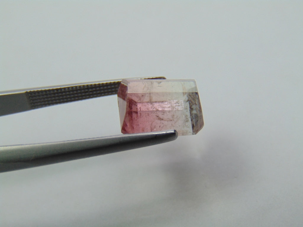 5.20ct Tourmaline bicolor 10x9mm