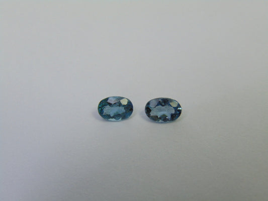 0.89ct Tourmaline Pair 6x4mm