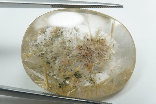 38.75ct Rutile 30x24mm